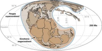 ​科研人员识别出超大陆旋回中的巨大陆