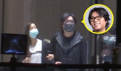 ​高晓松13岁女儿罕曝光！笑眼迷人长腿吸睛，父女挽手紧贴显甜蜜