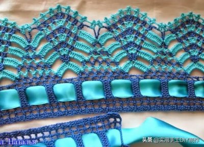 ​「钩编图解」22款漂亮的装饰花边，喜欢的就收好吧