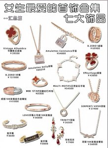 ​女生们最爱的首饰｜推荐收藏