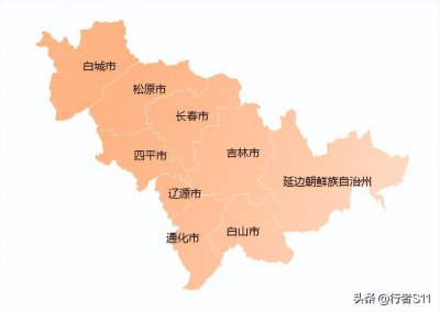 ​吉林省，最新全域概况