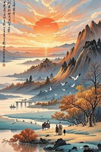 ​落霞与孤鹜齐飞：1300年前的绝美秋色，藏着现代人最缺的人生答案
