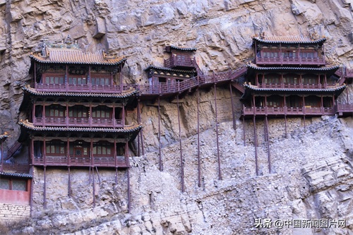 恒山悬空寺:北岳壁仞 古刹千年