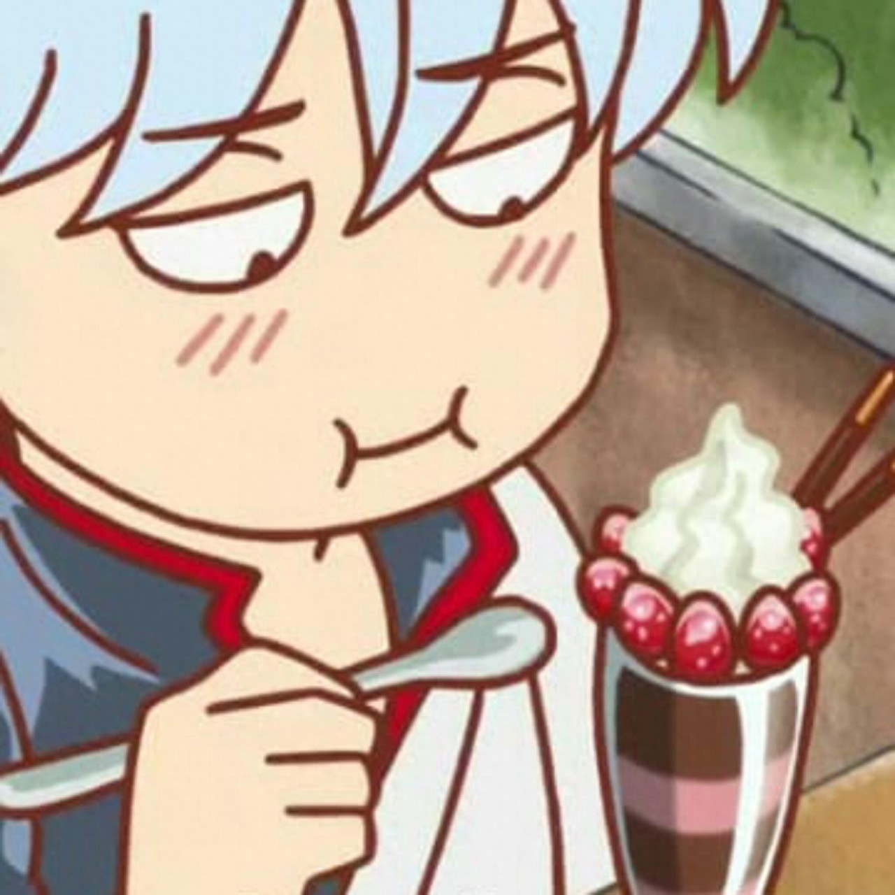 银魂银时可爱无水印男生动漫头像