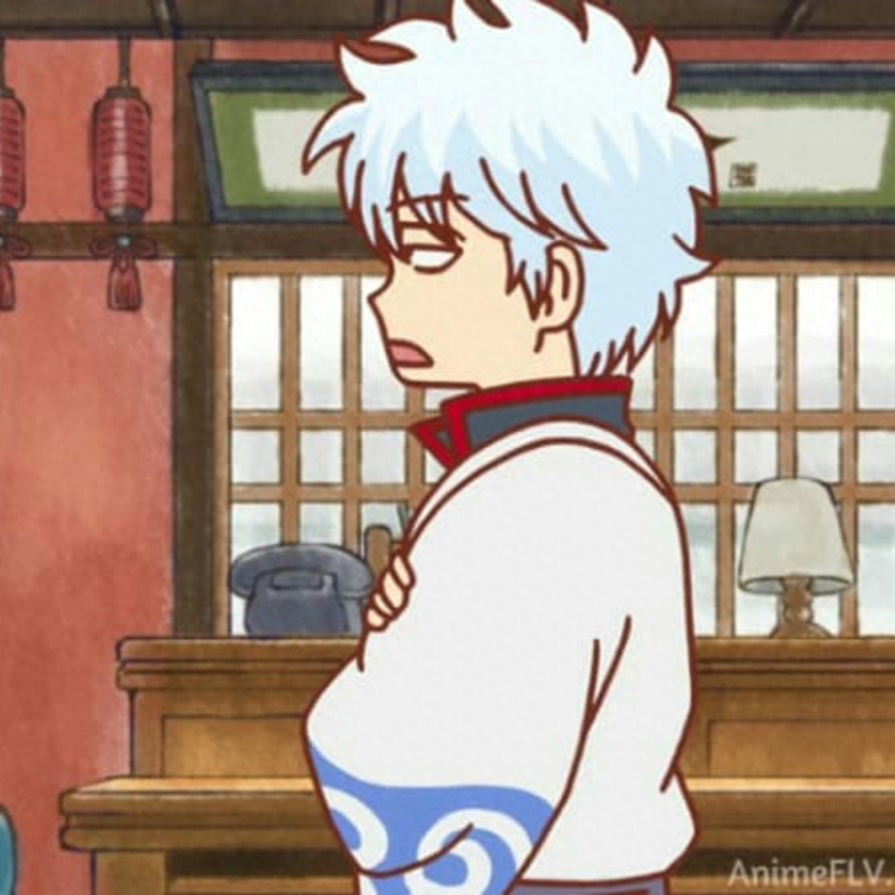 银魂银时可爱无水印男生动漫头像