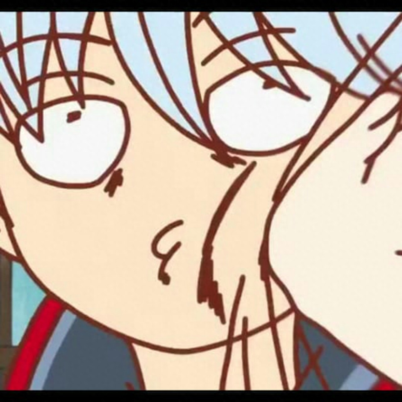 银魂银时可爱无水印男生动漫头像