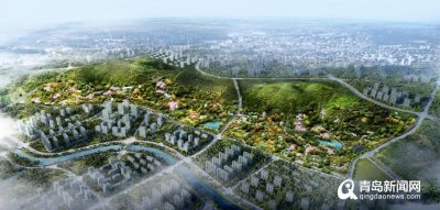 李沧区双峰山公园开工建设 2024年底竣工开园