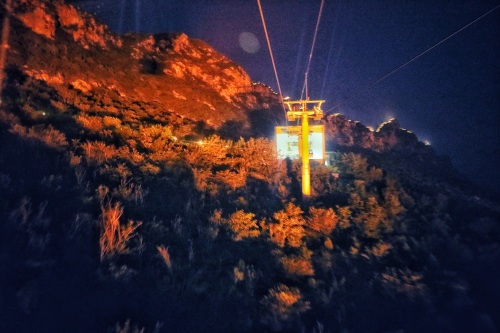 不到长城非好汉，夜晚的司马台长城，真的太美了